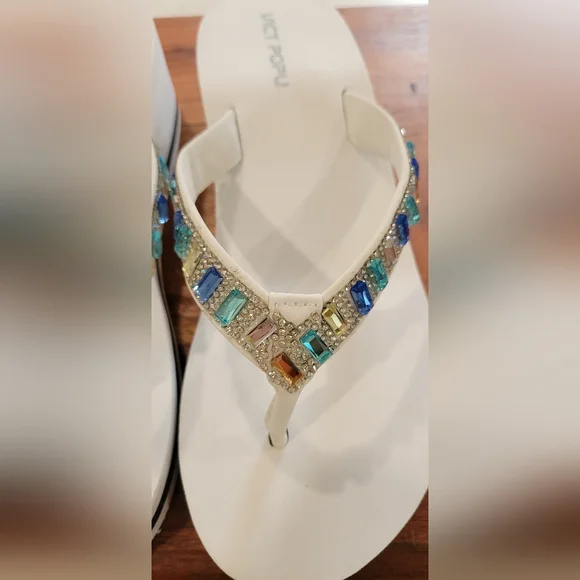 VICT POPU Gem Sparkle Sandals - Picture 6 of 7